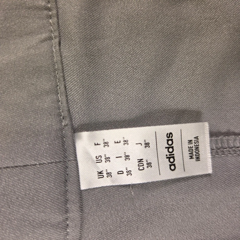 Adidas Ultimate365 Golf Pants Mens 38 Grey Flat Front Performance Trousers